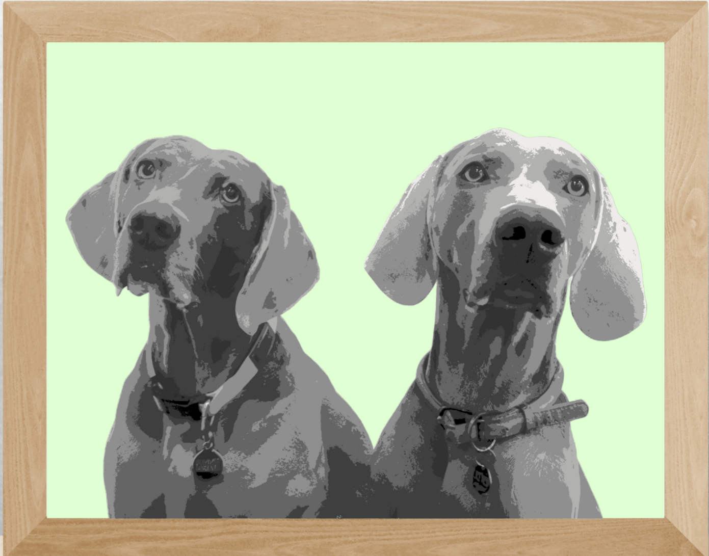 Pet Stencil Portraits