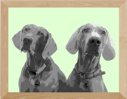 Pet Stencil Portraits