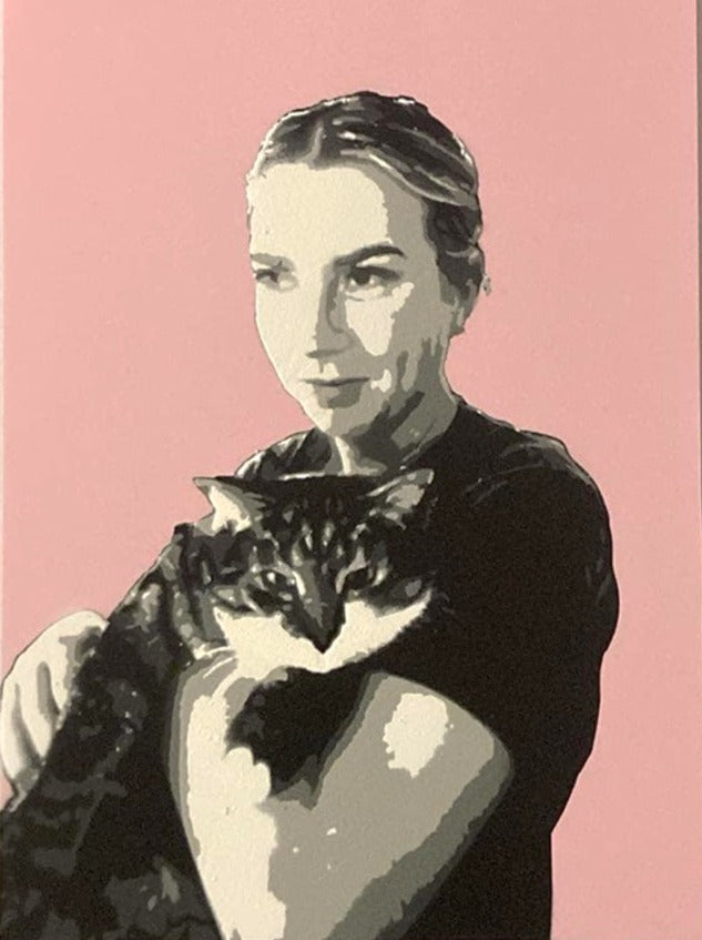 Pet Stencil Portraits