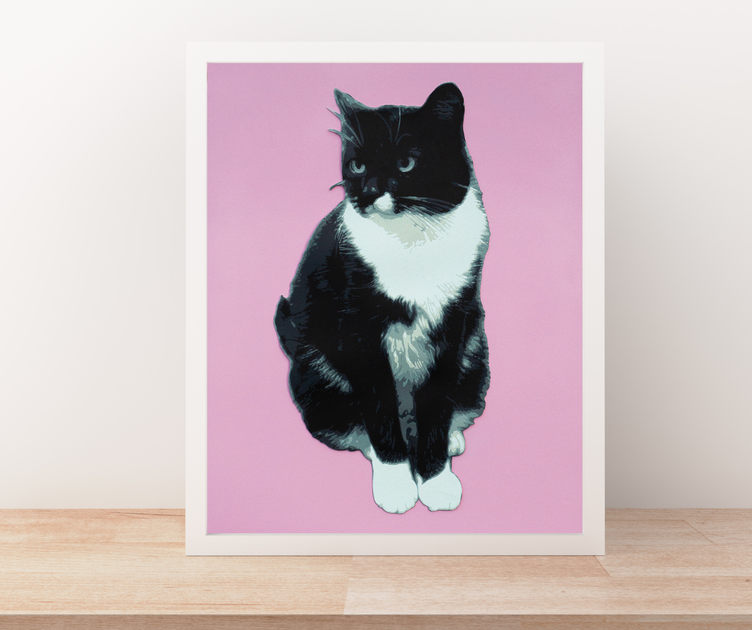 Pet Stencil Portraits